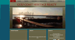 Desktop Screenshot of gulfcoastheritagerealty.com